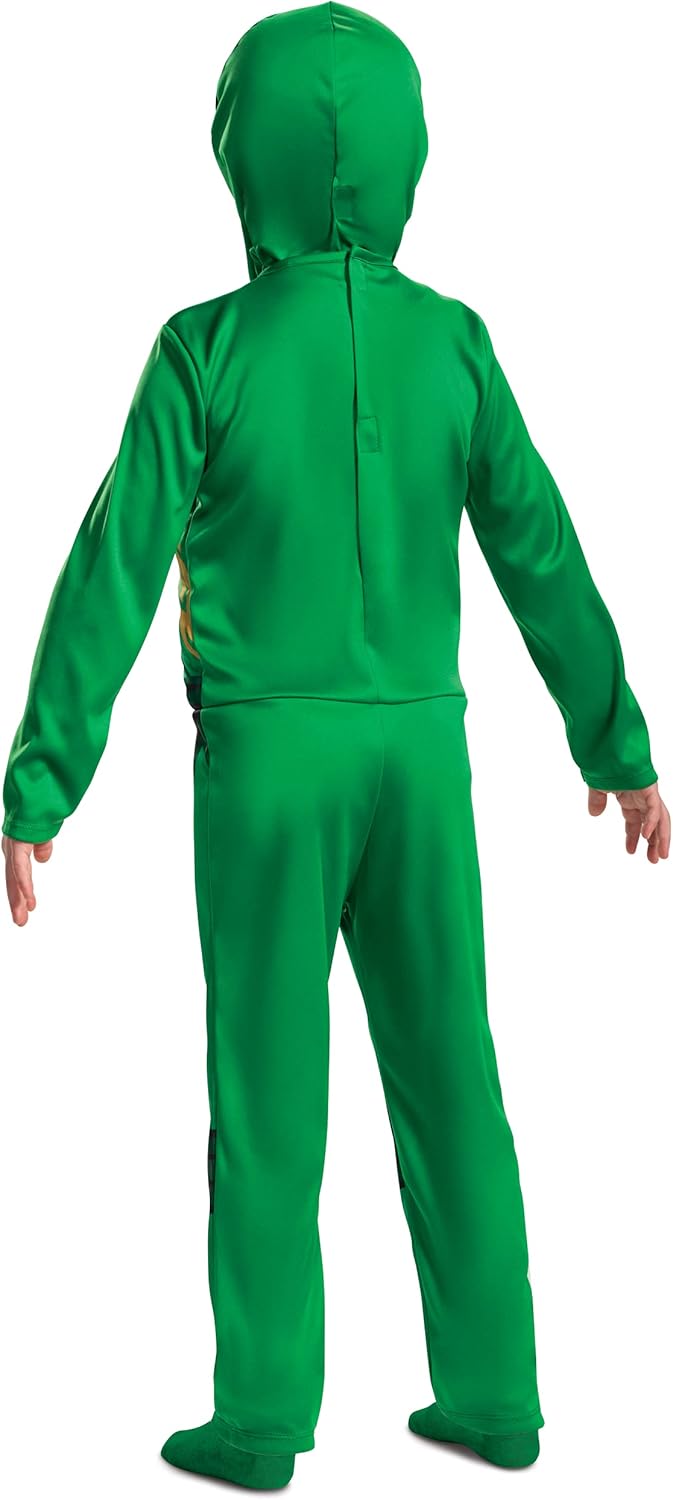 DISGUISE Officiële LEGO Ninjago kostuum kinderen, ninja kostuum kinderen jongens kinderen, Lloyd Ninjago kostuum groen, verkleedpak outfit