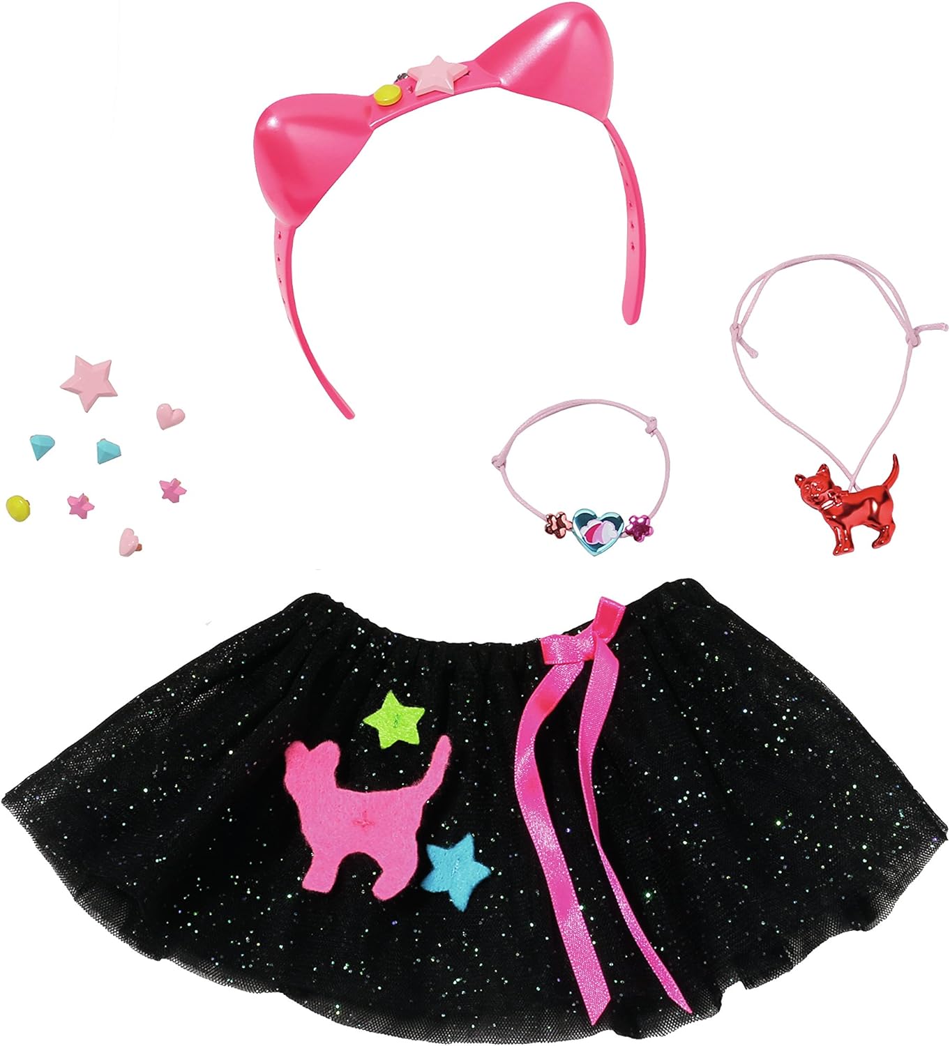 BABY born Boutique Tutu Set Juego de ropita para muñeca - Accesorios para muñecas (Juego de ropita para muñeca, 3 año(s), Multicolor, Niño, Chica, 43 cm