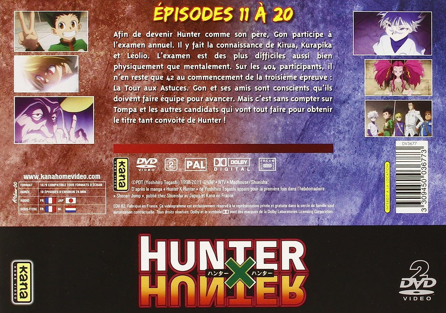 Coffret hunter X hunter, vol. 2
