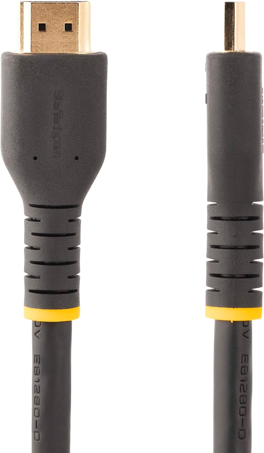 StarTech.com 23ft Active HDMI Cable w/Ethernet - HDMI 2.0 4K 60Hz UHD - Rugged HDMI Cord w/Aramid Fiber - Durable High Speed HDMI Cable - Heavy-Duty HDMI 2.0 Cable (RH2A-7M-HDMI-CABLE