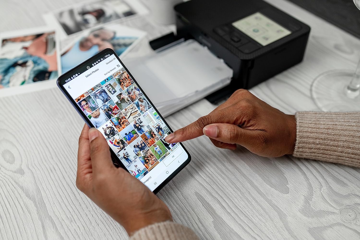 Canon SELPHY CP1500 Colour Portable Photo Printer - Print long-lasting photos with this easy to use, fast and compact wireless printer