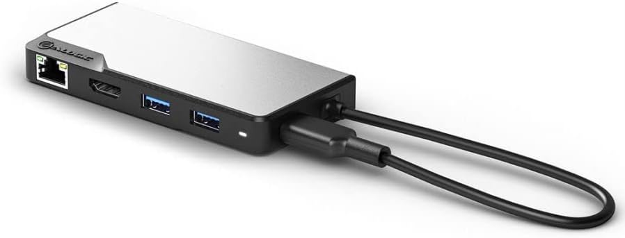 Usb-C Fusion Alpha 5-In-1 Hub - Hdmi/Usb/Ethernet Power Delivery