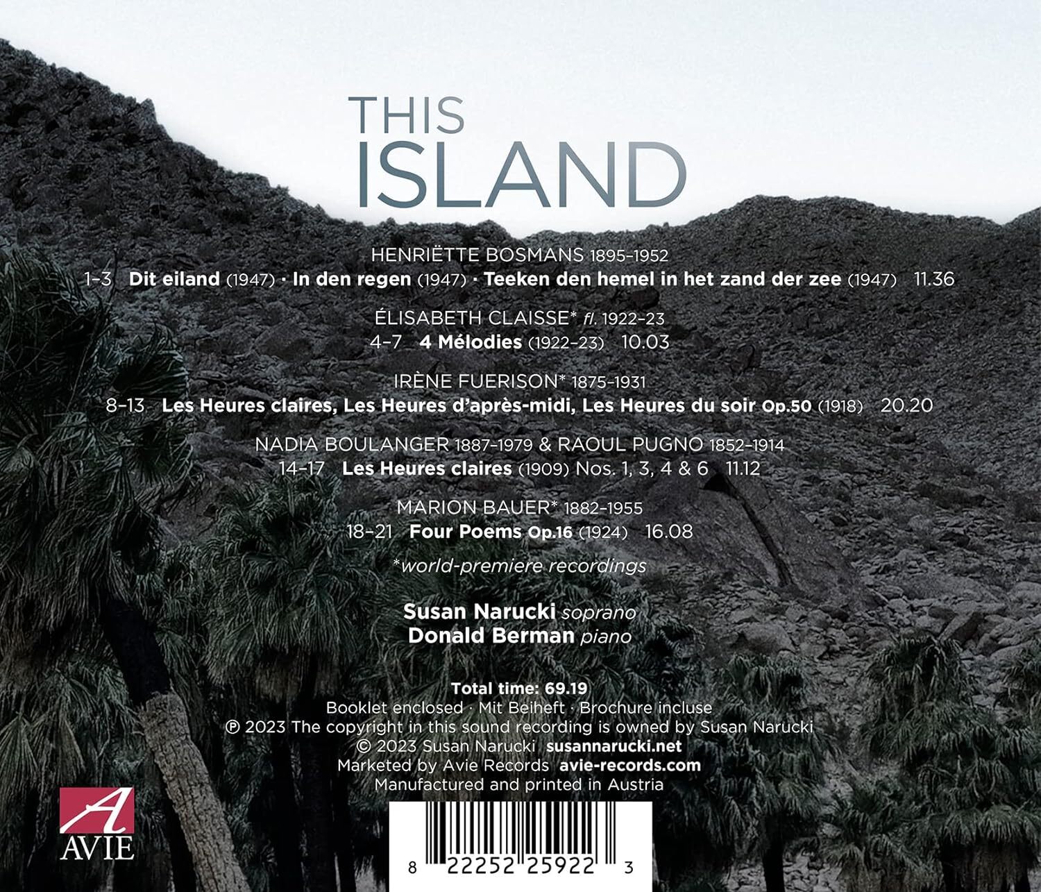 Susan Narucki/Donald Berman: This Island