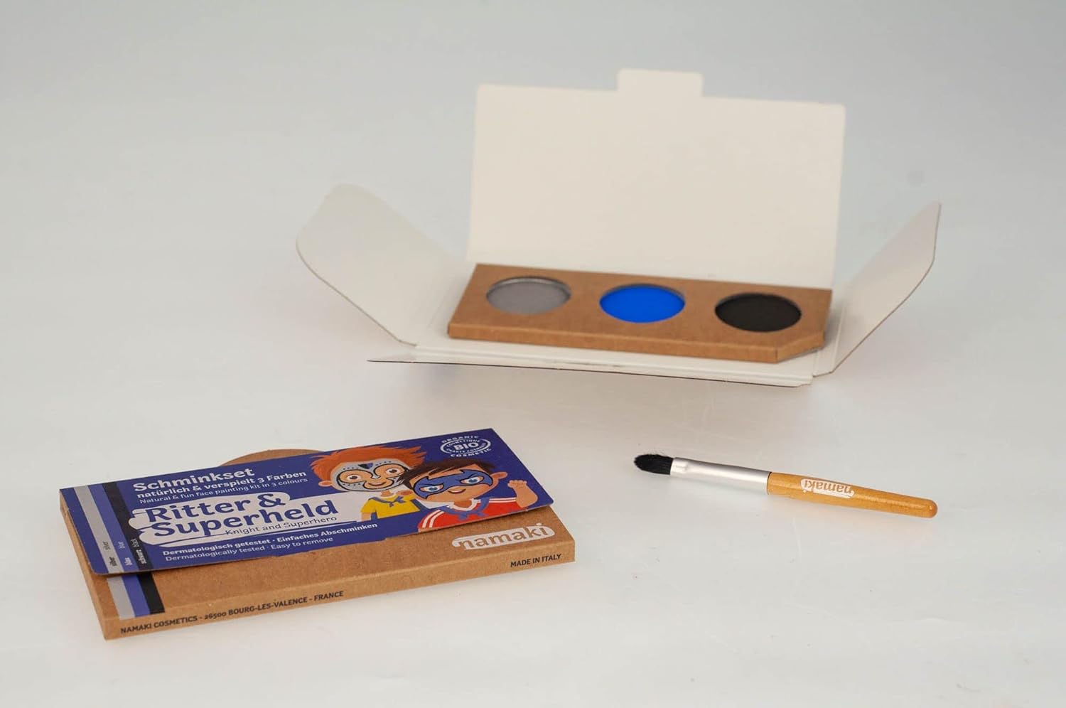 namaki Schminke - Ritter & Superheld - 3 Farben Ritter & Superheld