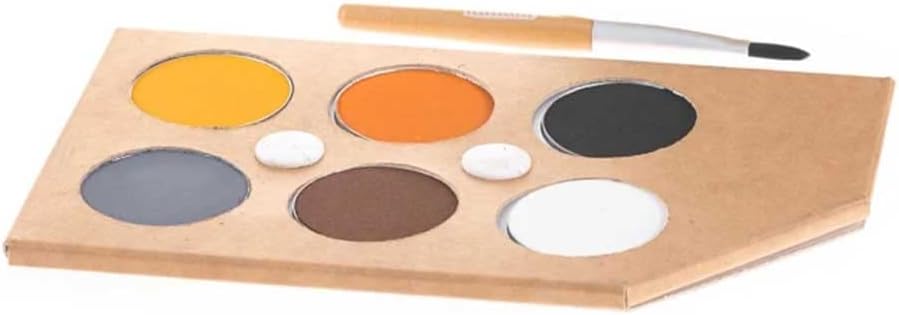 NAMAKI Schminkset, 6-Farben, Wilde Tiere, zertifizierte Naturkosmetik