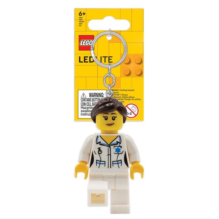 LEGO City Keychain Light - Nurse