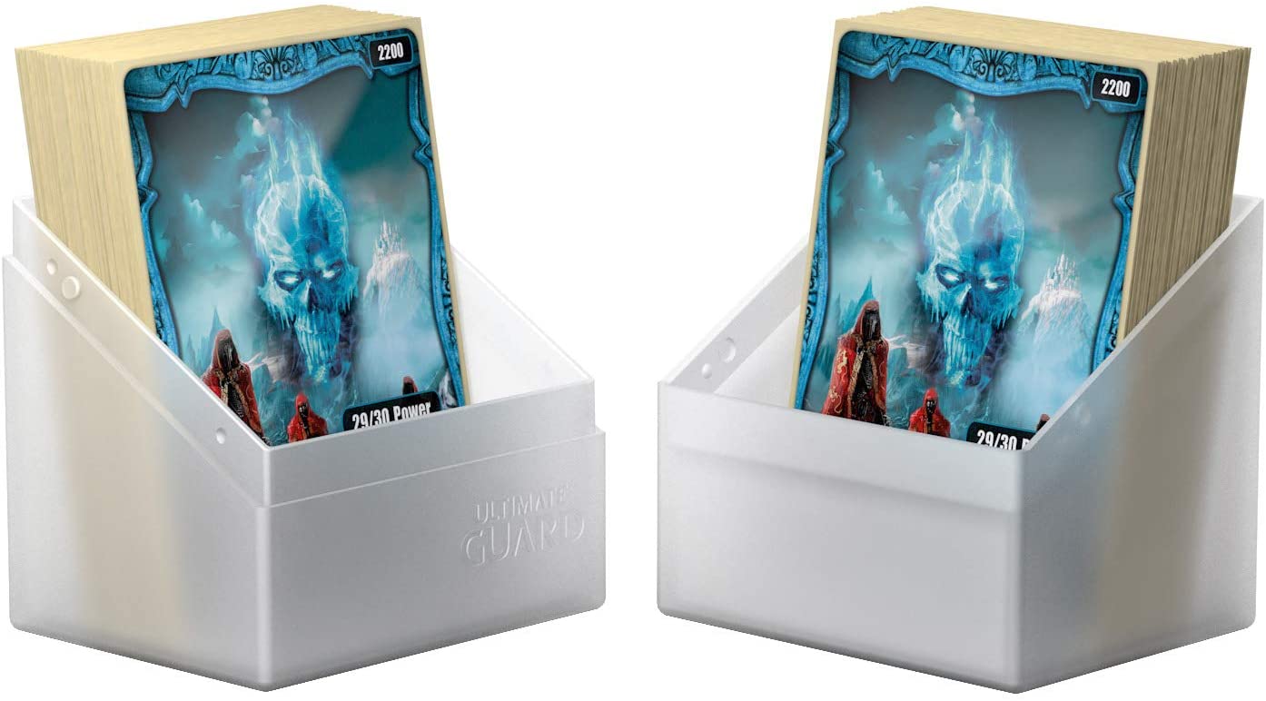 Ultimate Guard UGD010681 Boulder Deck Case 80+ Standard Size Box, Frosted, S