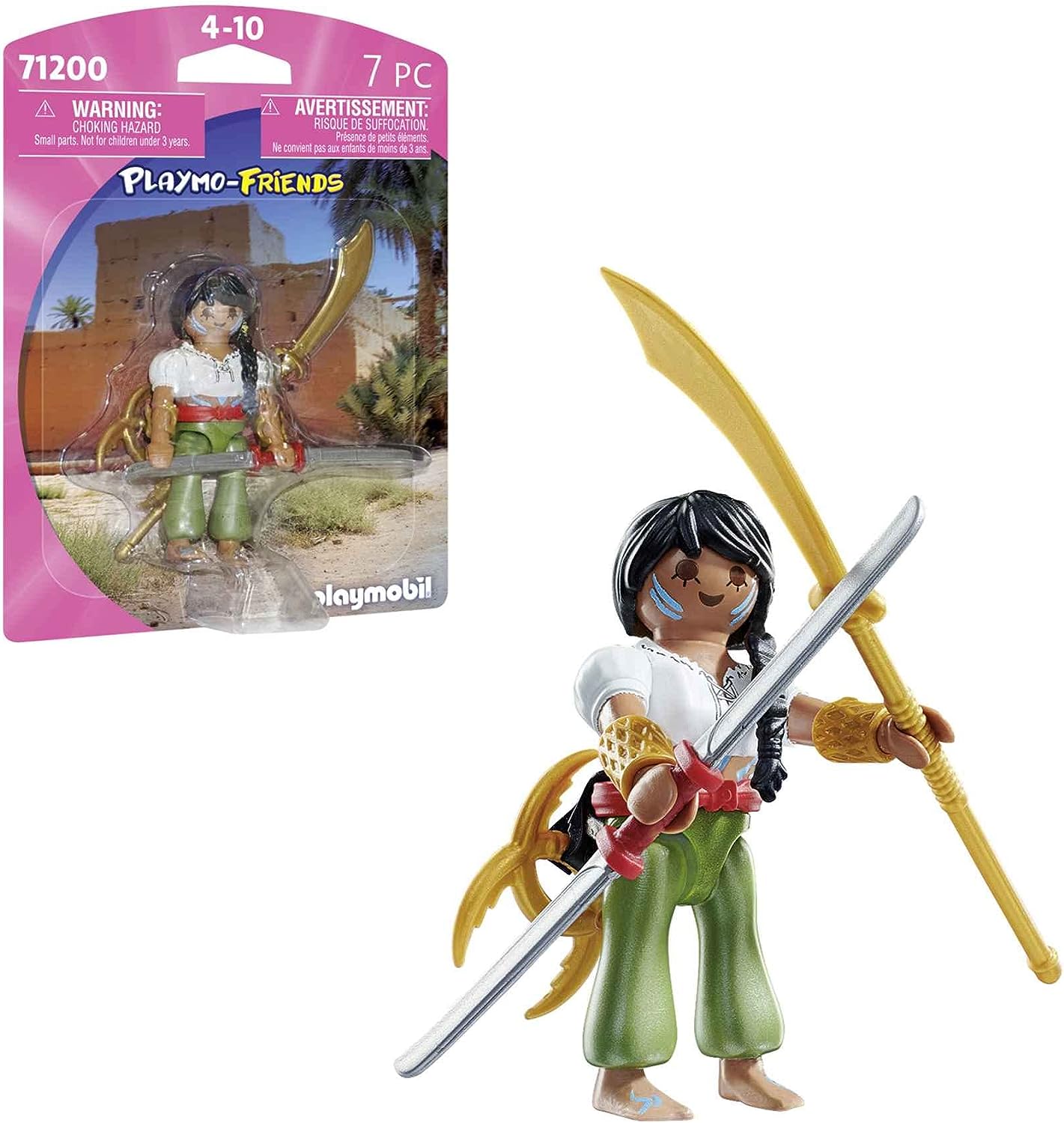 Playmobil COMBATTANTE AVEC LANCE