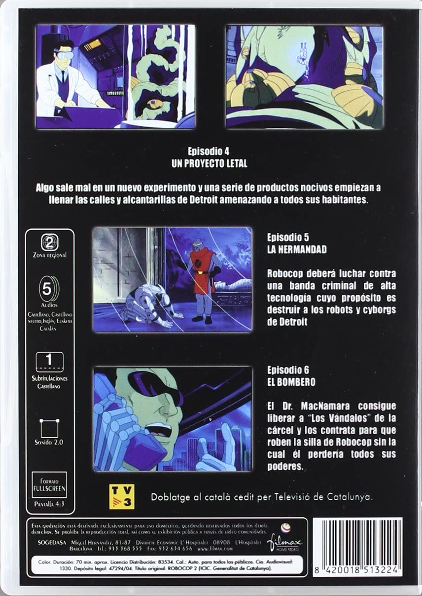 Robocop 2 (Import Dvd) (2004) Varios
