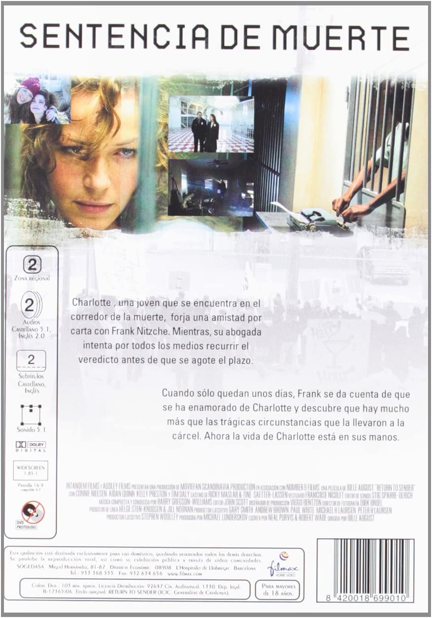 Sentencia De Muerte *** Region 2 *** Spanish Edition ***