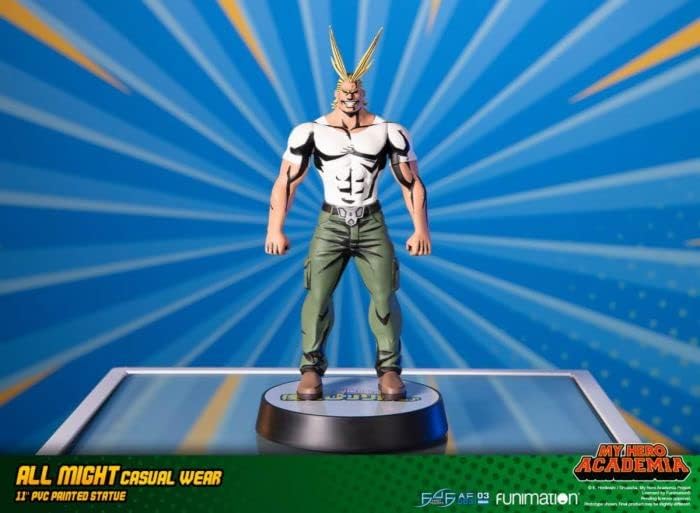 First4Figures First4Figures-MHAACST My Hero Academia All Might PVC Figurine, Multicolor (MHAACST
