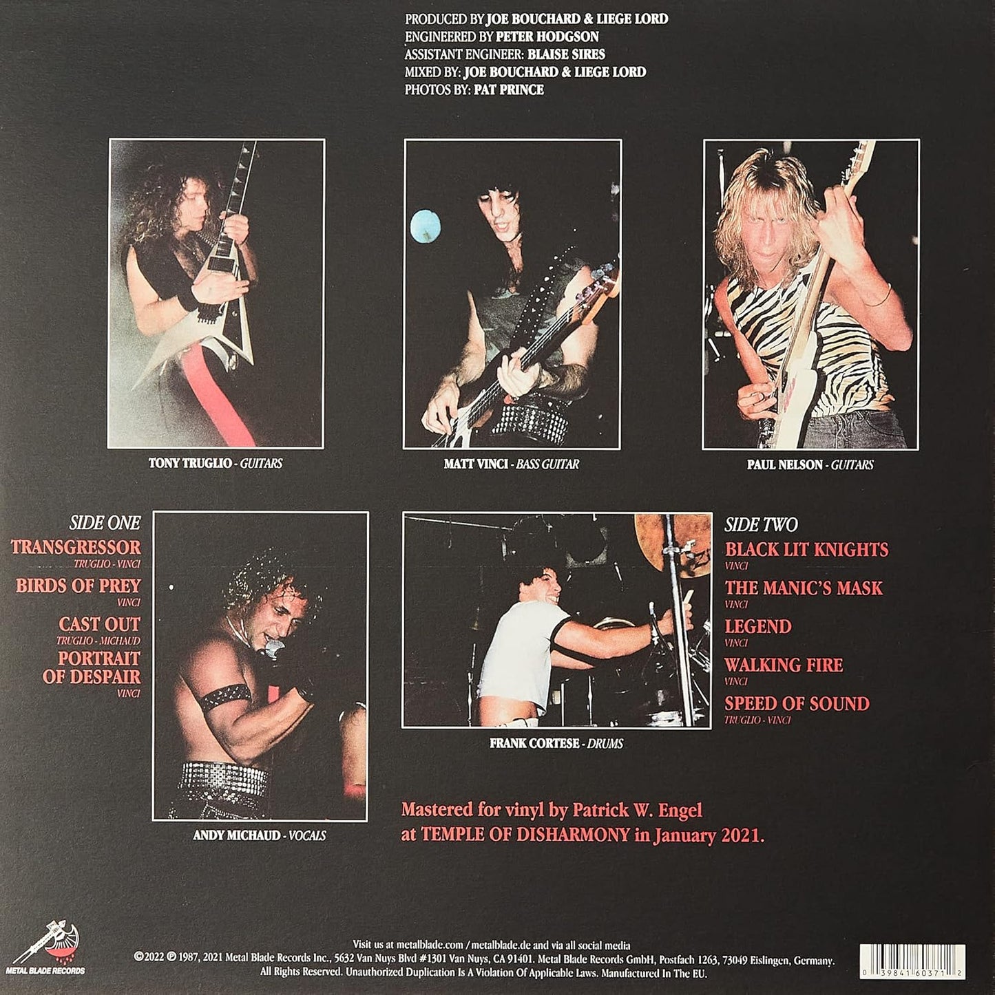 Burn To My Touch (Orange-Red White Vinyö)