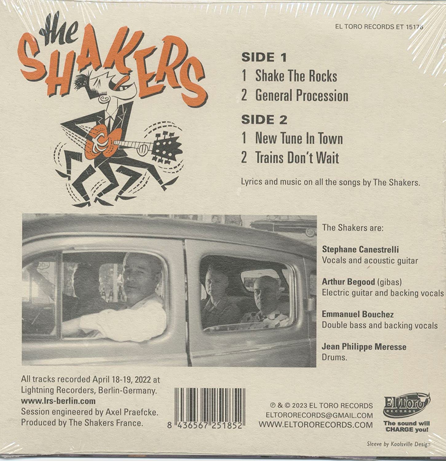 Shake The Rocks (7inch, 45rpm, EP