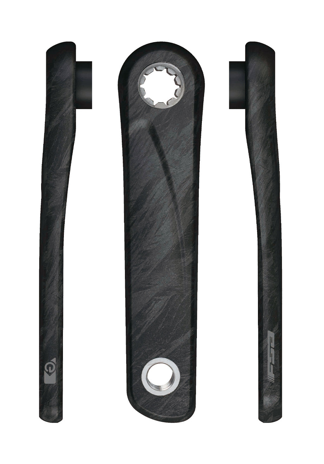 FSA Ebike Chainset CK-730 Fazua Ride 60 Black