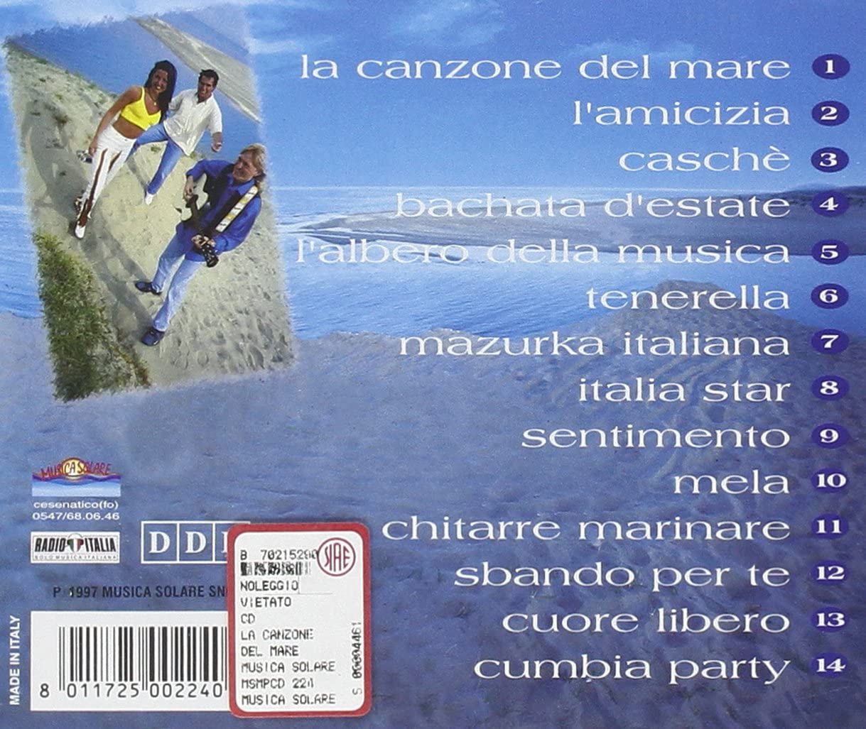 La Canzone Del Mare