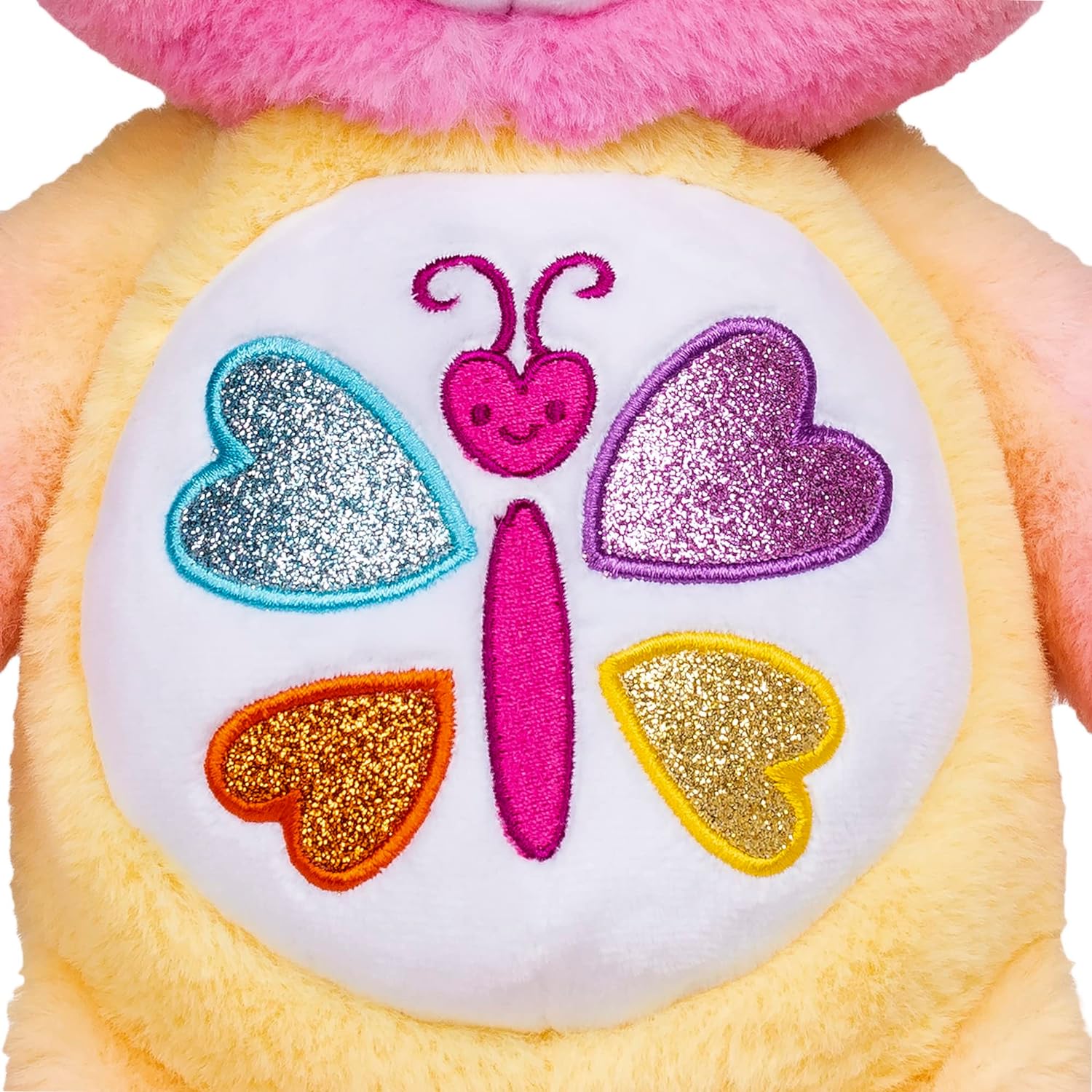 Care Bears | Beruhigender Herzbär (parfümiert) 35 cm mittelgroßer Plüsch | niedliches Spielzeug zum Sammeln, Kuscheltiere für Kinder, Stofftiere für Mädchen Jungen, süße Teddys, geeignet für Mädchen