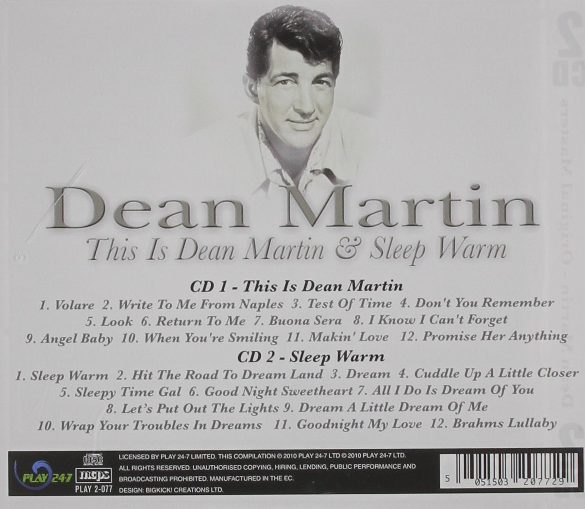 Sleep Warm/This Is Dean Marting