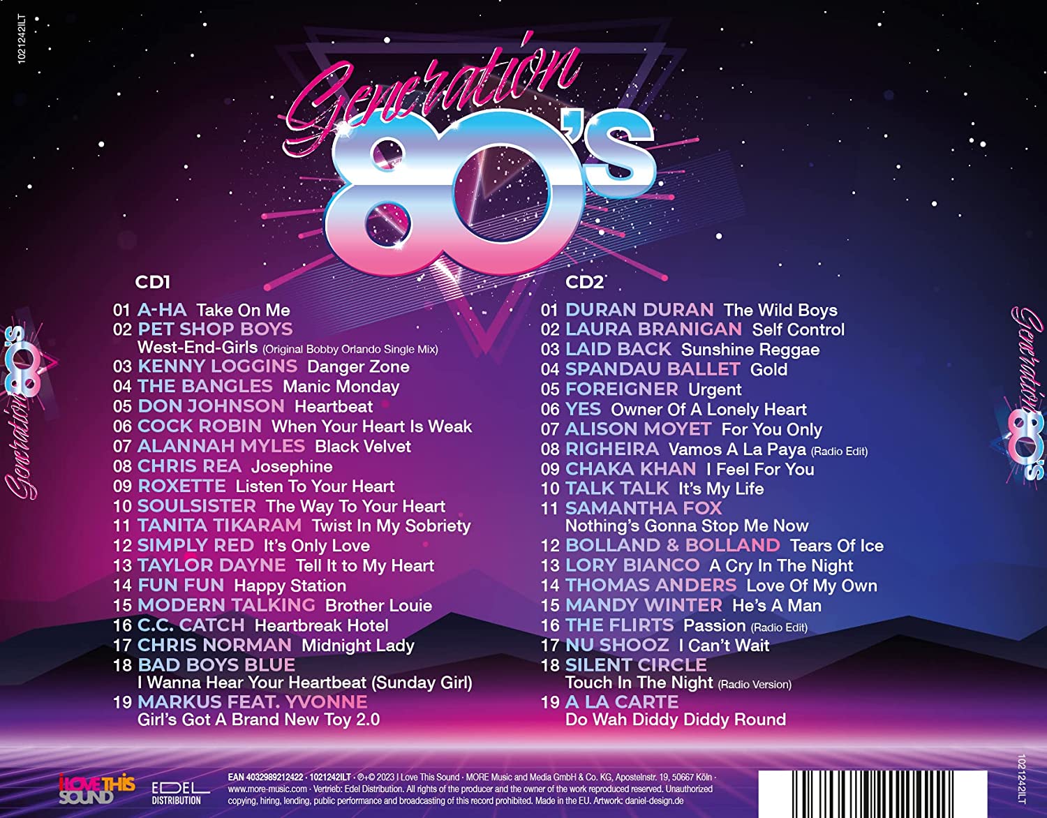 GENERATION 80s – THE GREATEST HITS OF THE DECADE (präsentiert von Markus)