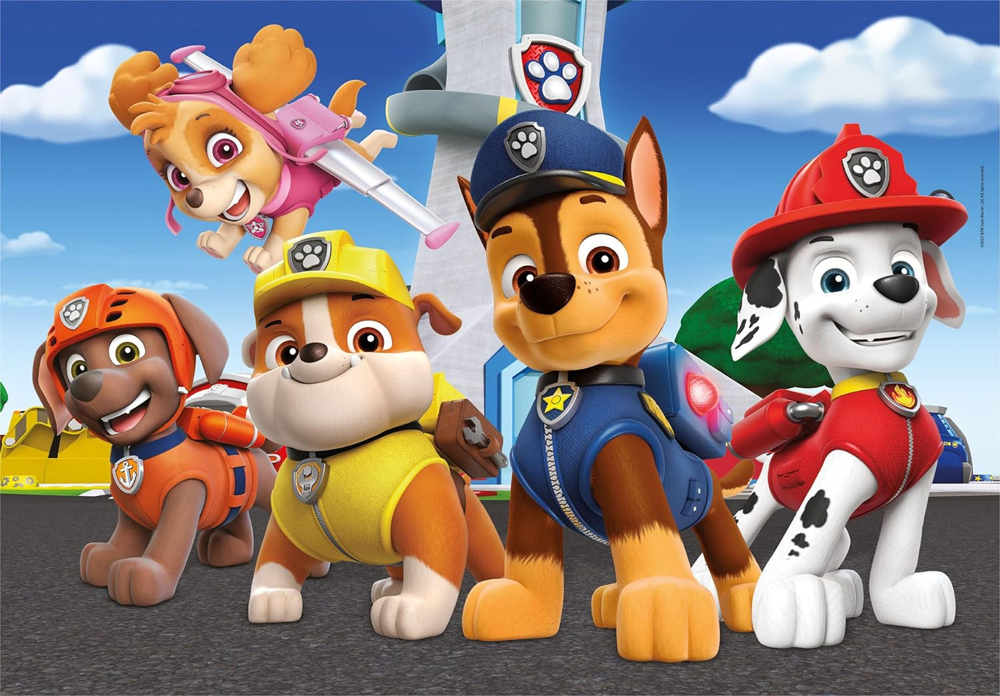 Clementoni Infantil 2 Puzzles de 60 Piezas Paw Patrol, Patrulla Canina-Desde 4 años (21623