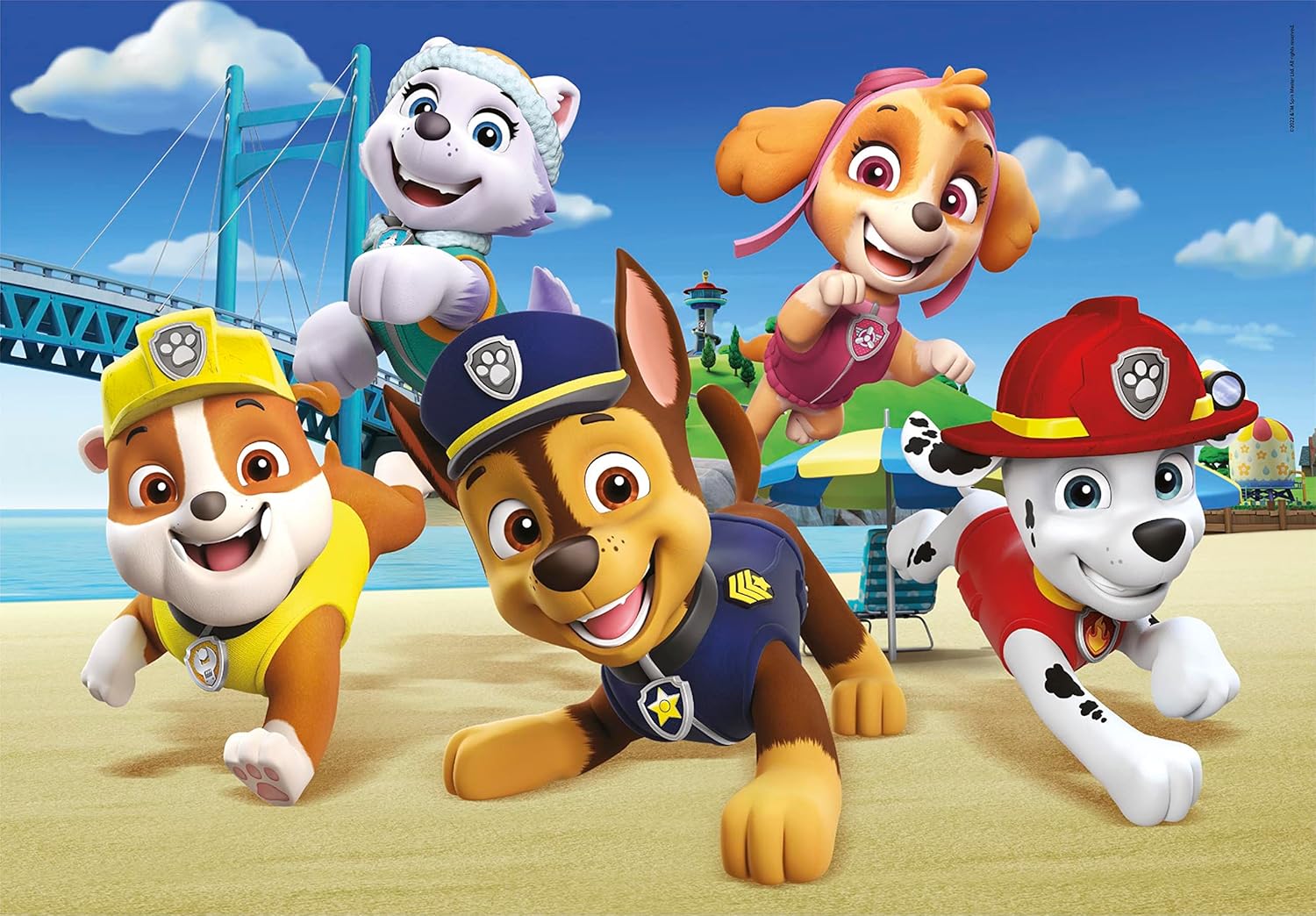 Clementoni Puzzle Infantil 60 Maxi Piezas Grandes Paw Patrol, Patrulla Canina-Desde 4 años (26591