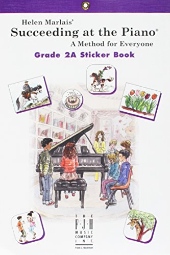 Succeeding at the Piano, Sticker Book - Grade 2a