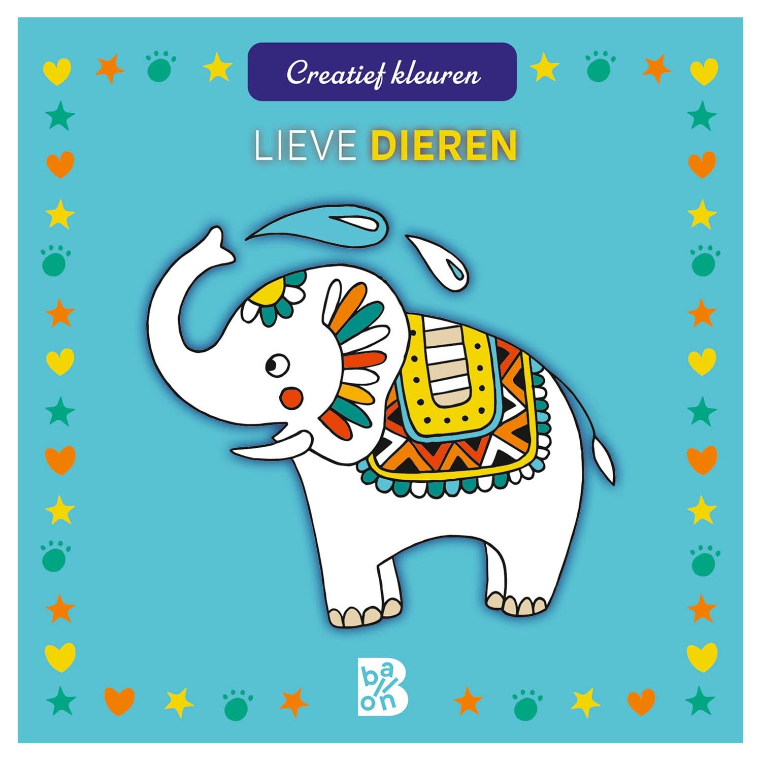 Lieve dieren (vierkant formaat) (Creatief kleuren, 1