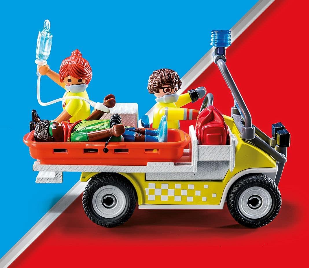 Playmobil 71204 City Life Rescue Cart, emergency services Toys set, Fun Imaginative Role-Play, PlaySets Suitable for Children Ages 4+