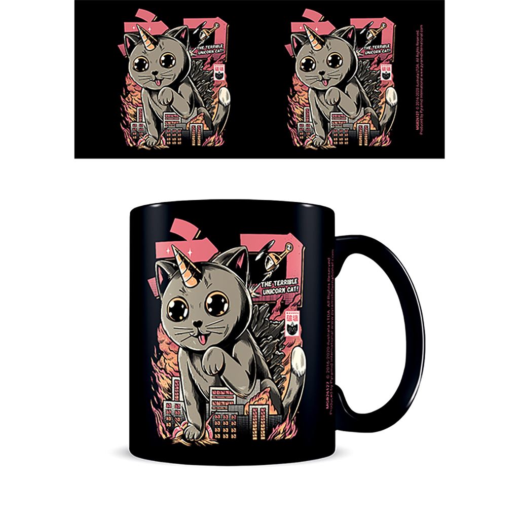 Pyramid International ILUSTRATA (CATZILLA) BLACK POD MUG