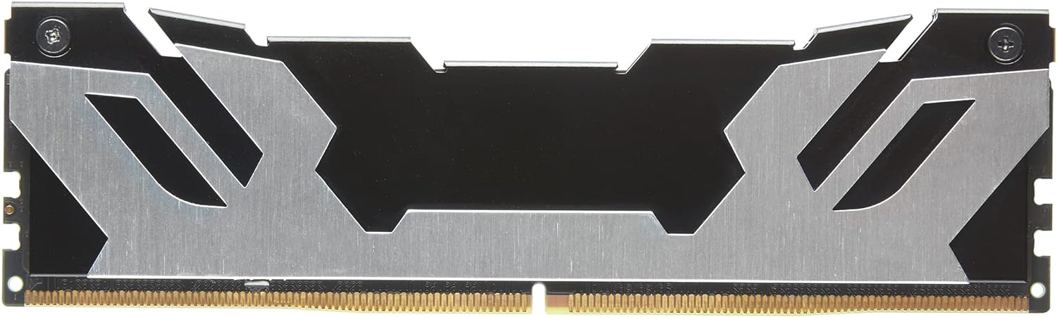 Kingston Fury Renegade DDR5 Silver/Black XMP 32GB 6000MT/s CL32 DIMM Desktop Gaming Memory (Kit of 2) - KF560C32RSK2-32 Silver/Black 32GB Kit of 2 6000MT/s 16Gbit
