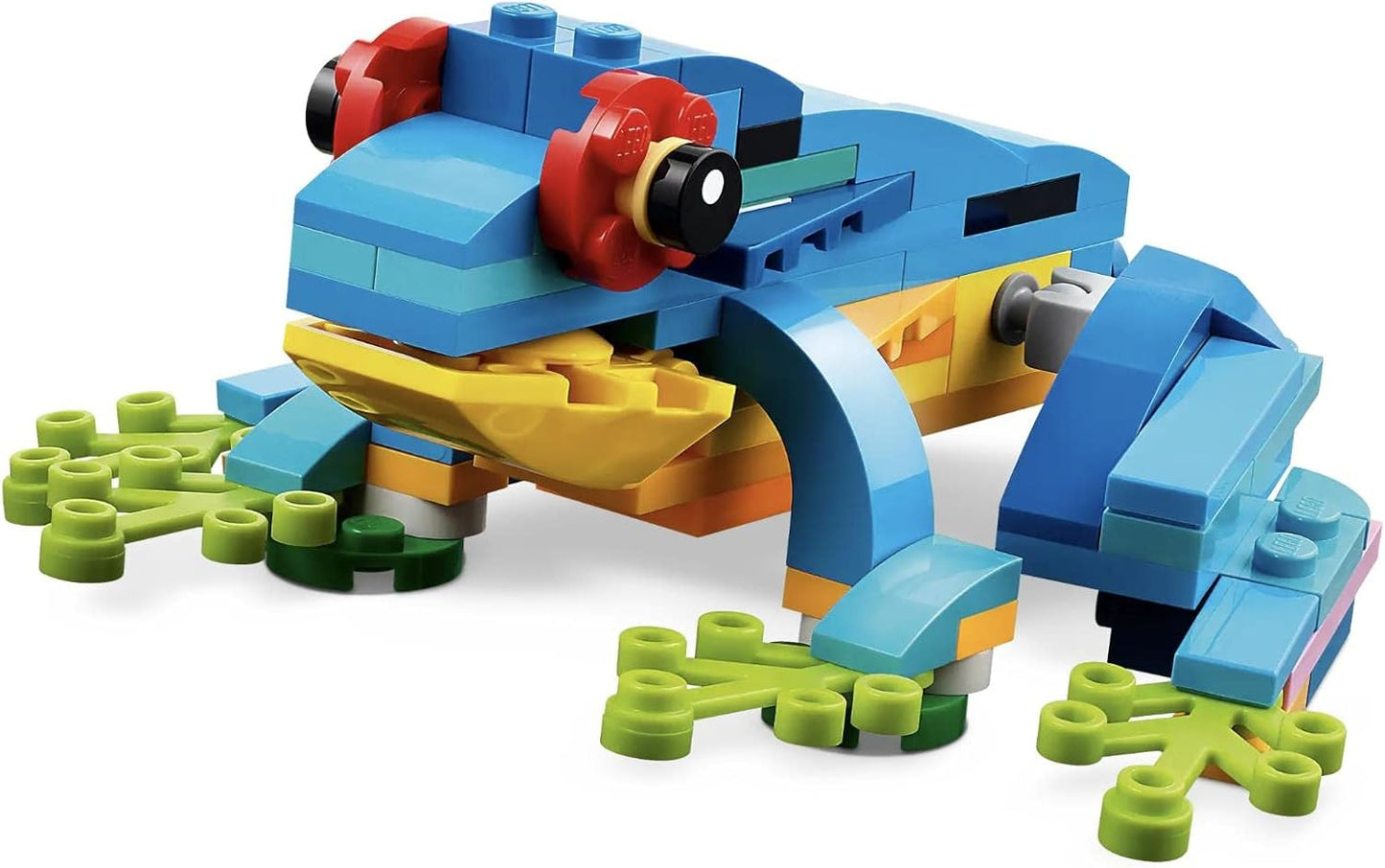 LEGO Creator 3 in 1 Exotic Parrot to Frog to Fish Animal Figures Building Toy, Creative Toys for Kids Aged 7 and up 31136