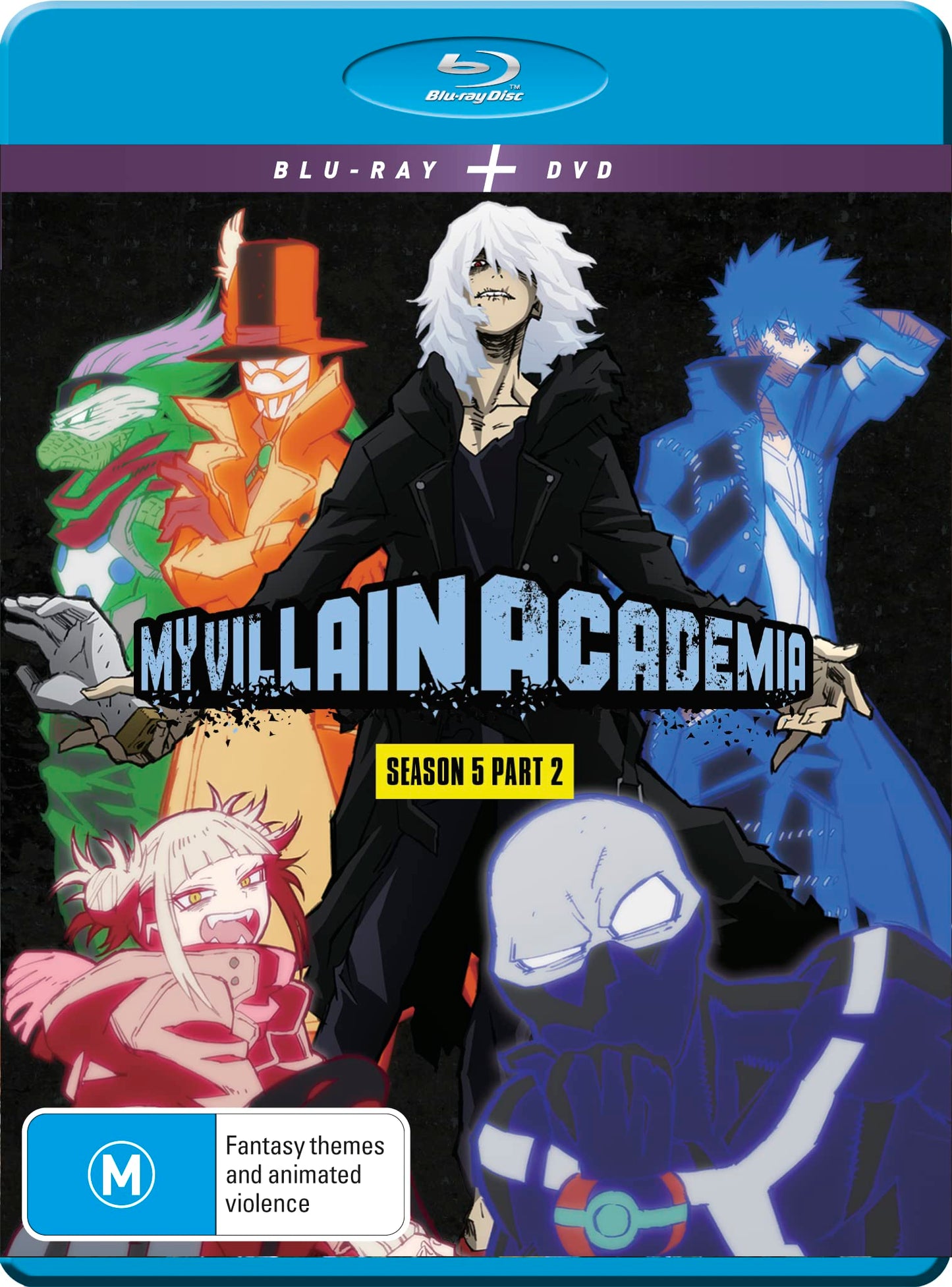 My Hero Academia (Season 5 Part 2) - 4-Disc Set ( Boku no hîrô akademia ) (Blu-Ray & DVD Combo) (Blu-Ray