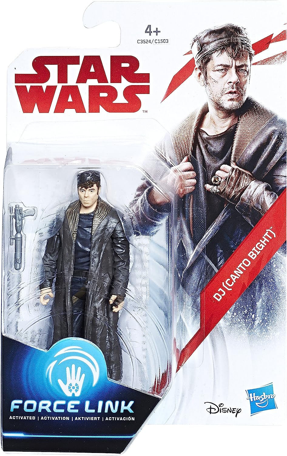 STAR WARS C3524EL2 DJ (Canto Bight) Force Link Figure