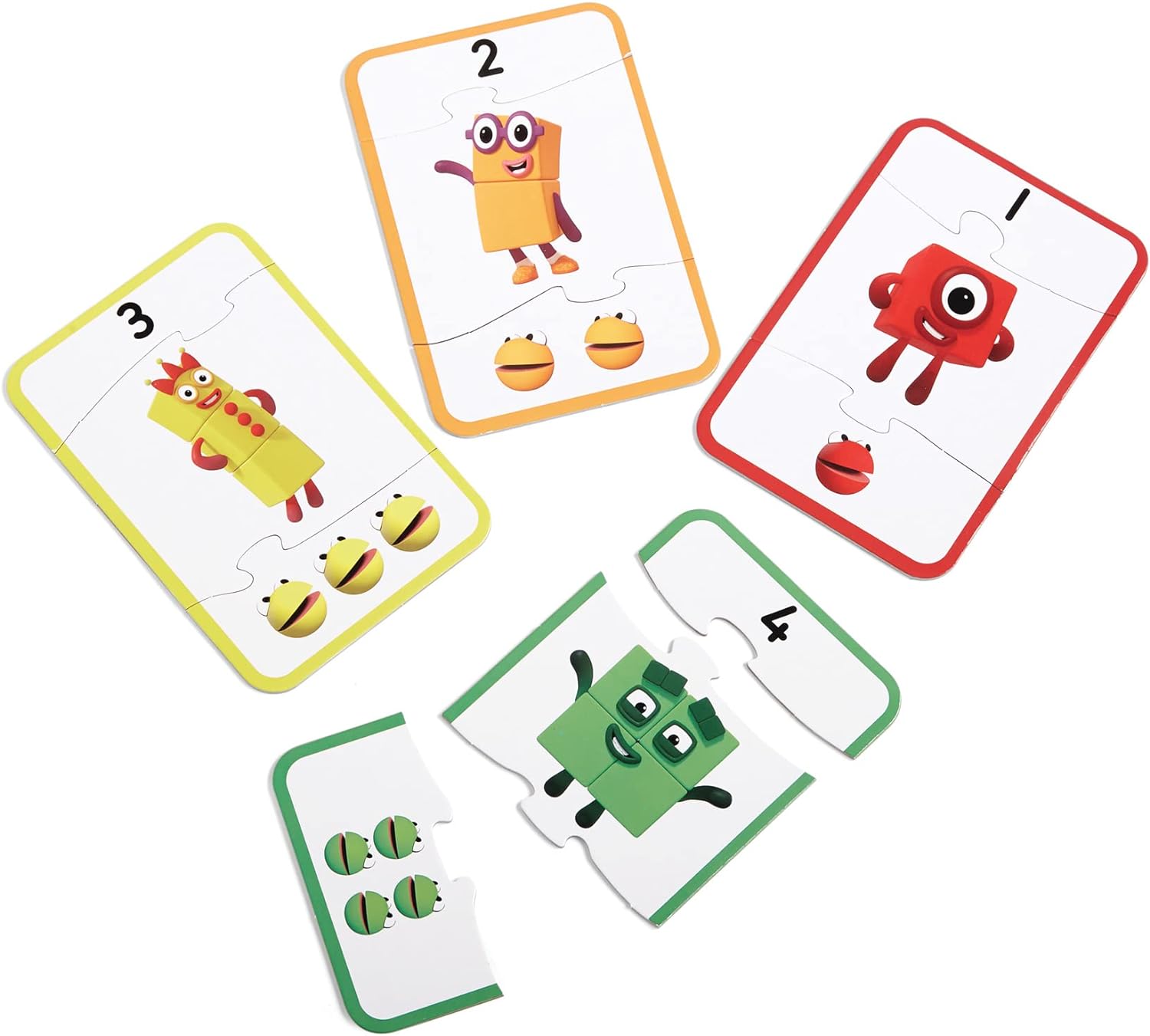 Learning Resources- Kit 1 Numberblocks, Apprendre à Compter pour Les Enfants, 20 éducatifs dans Une boîte, Puzzles de 3 pièces, à partir de 3 Ans, HM95401-UK
