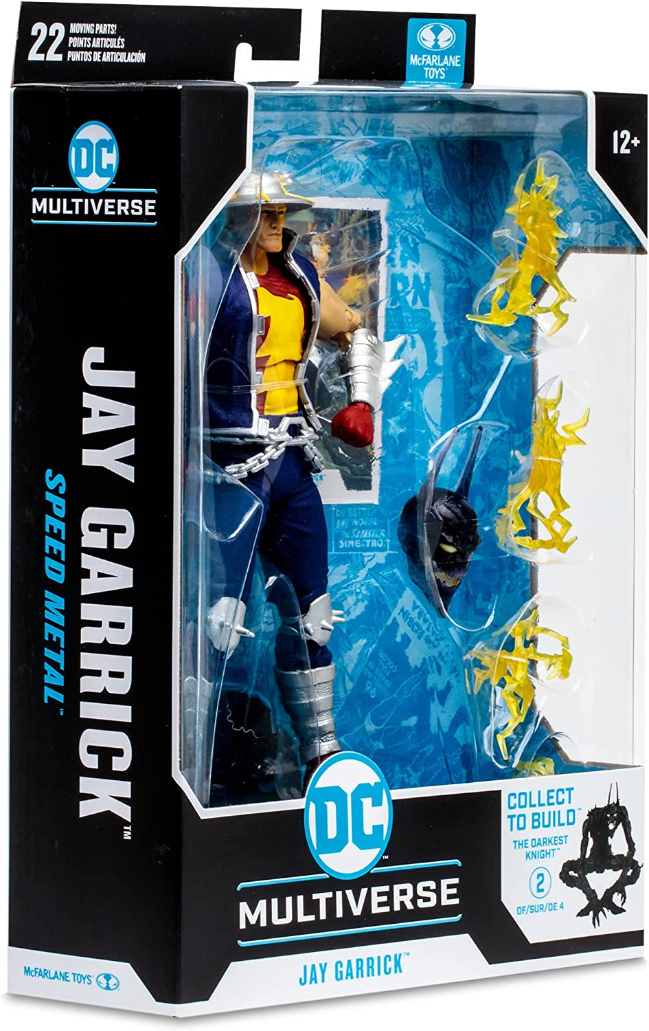McFarlane Toys, 7-Inch DC Dark Nights Death Metal: Speed Metal Jay Garrick West Action Figure with 22 Moving Parts, Collectible DC Figure with Unique Collectible Character Card – Ages 12+