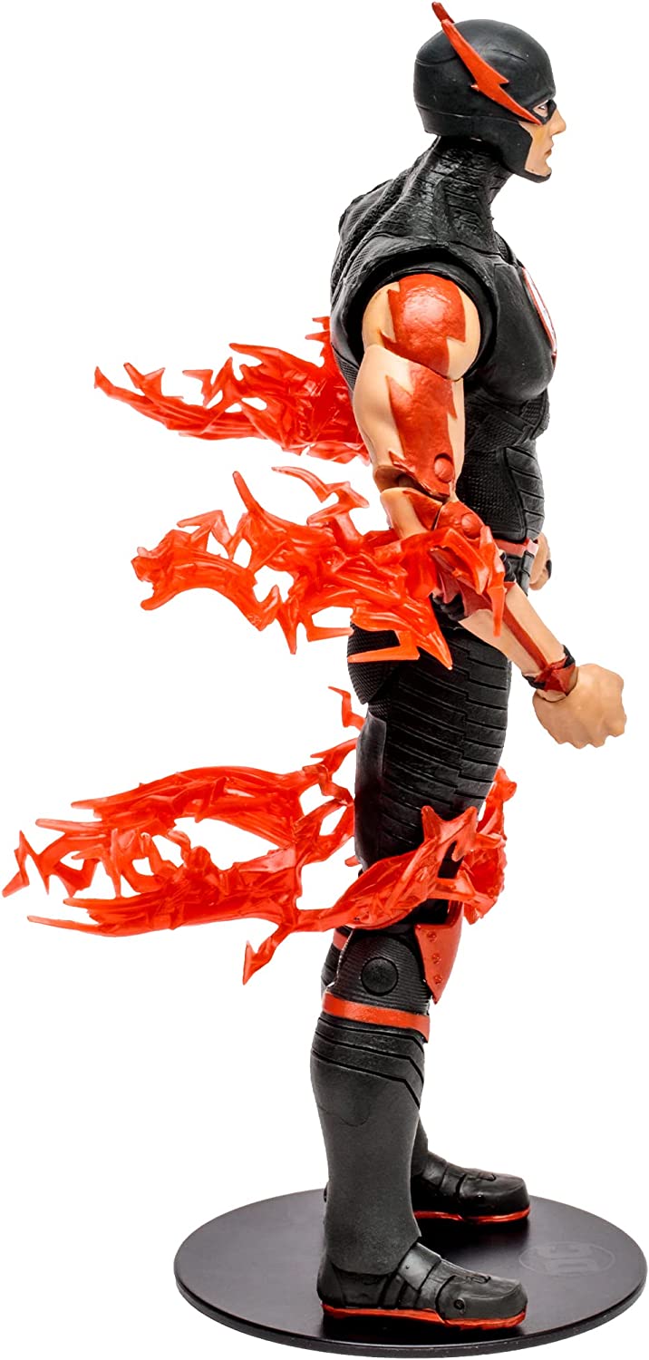 McFarlane Toys, 7-Inch DC Dark Nights Death Metal: Speed Metal Barry Allen West Action Figure with 22 Moving Parts, Collectible DC Figure with Unique Collectible Character Card – Ages 12+