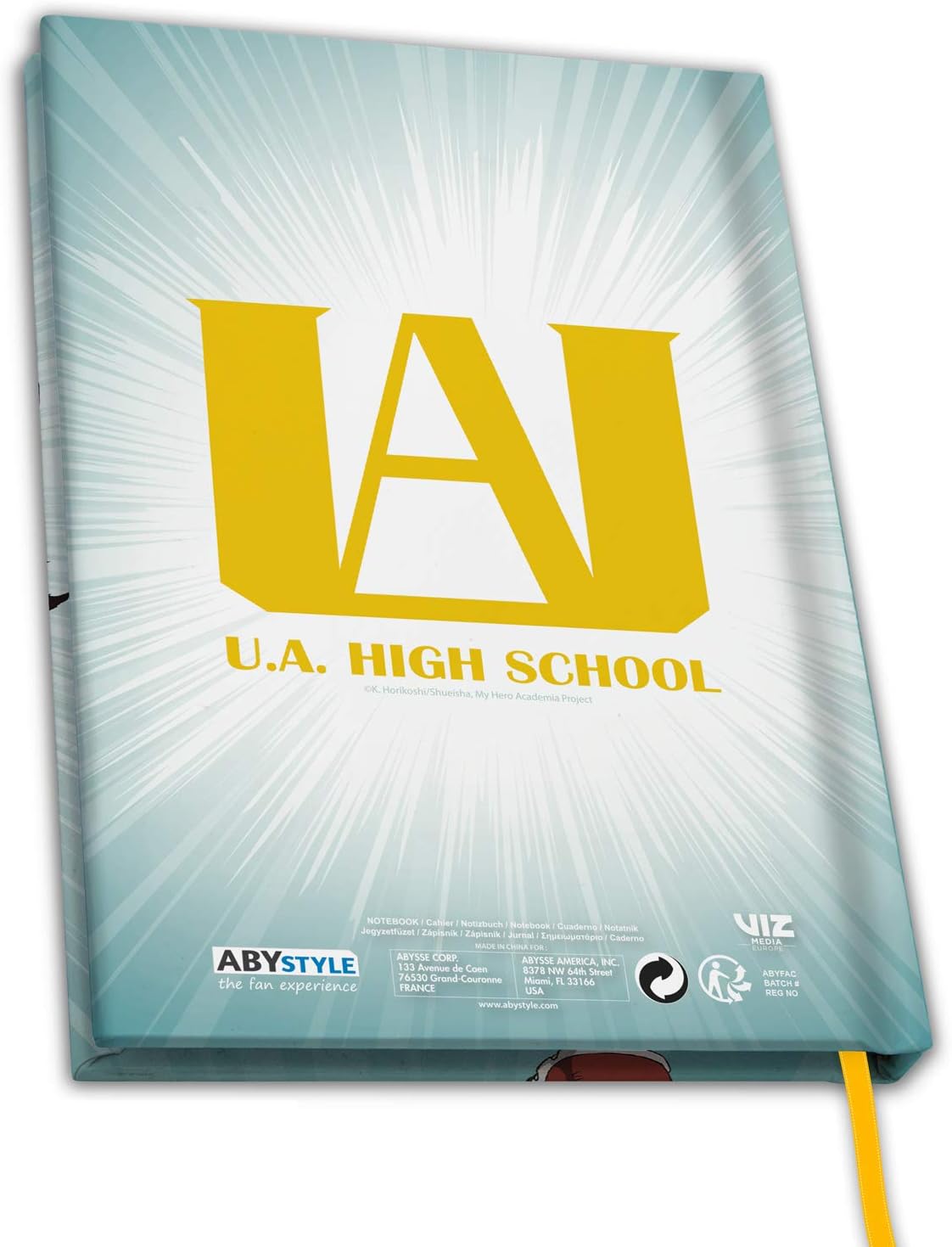 ABYstyle - My Hero Academia - Cuaderno A5 - Héroe