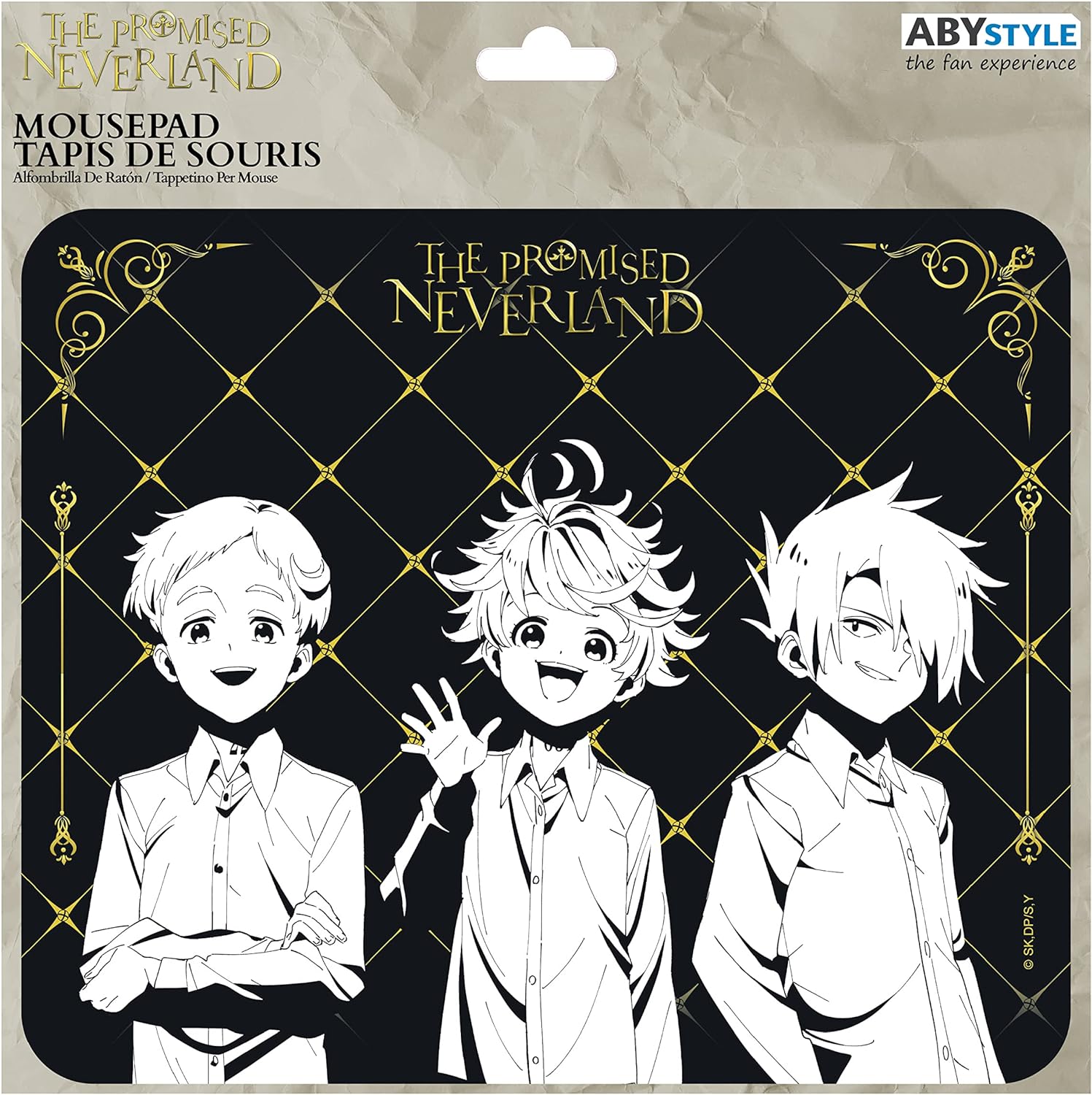 ABYstyle THE PROMISED NEVERLAND - Orphelins - Tapis de souris 23.5X19.5cm
