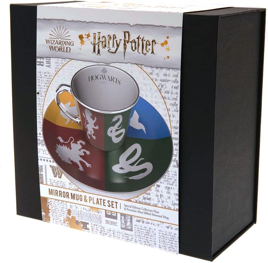 GB eye Harry Potter Sorted Collectors Plate & Mirror Mug Set