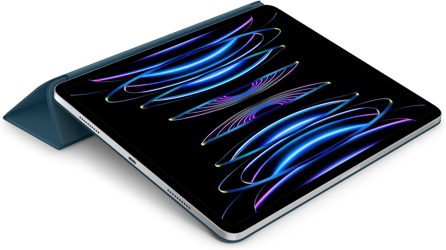 Apple Smart - Flip Cover For Tablet - Marine Blue - 12.9`` - For 12.9-Inch Ipad Pro (3Rd Generation, 4Th Generation, 5Th