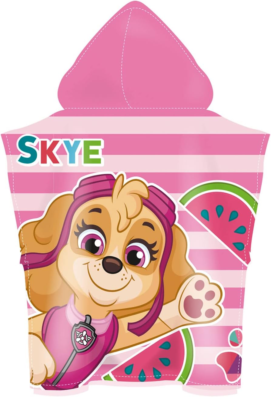 divers - Poncho PAW Patrol Roze 55x110cm