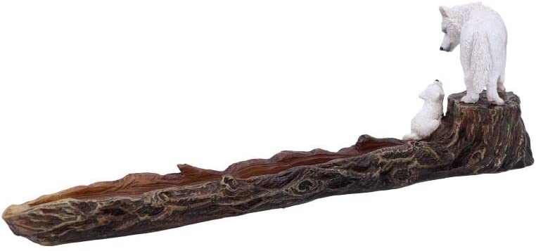 Wild Guide Wolf Incense Burner 28.5Cm