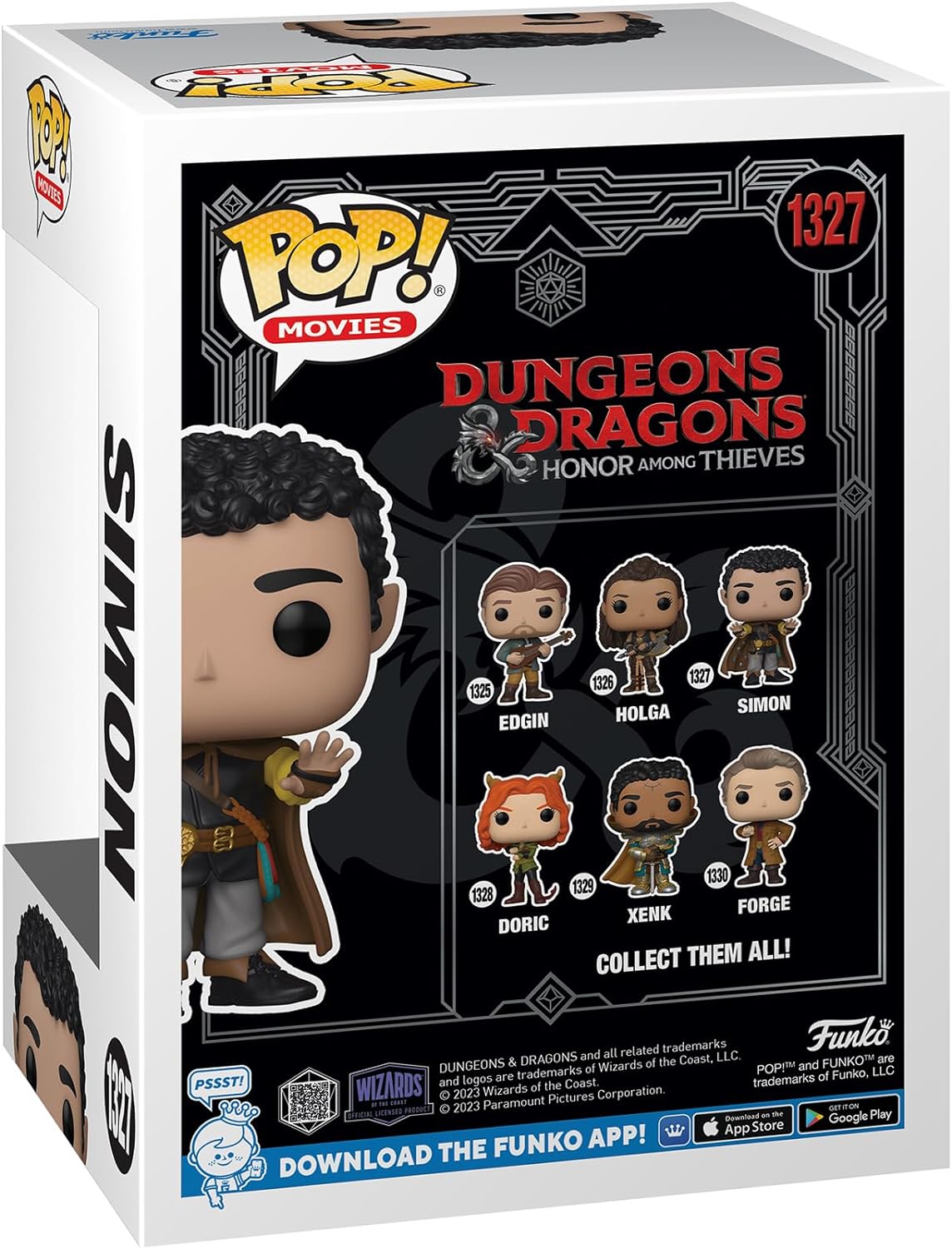 Funko POP! Movies: Dungeons & Dragons - Simon - D&D - Collectable Vinyl Figure - Gift Idea - Official Merchandise - Toys for Kids & Adults - Video Games Fans - Model Figure for Collectors and Display