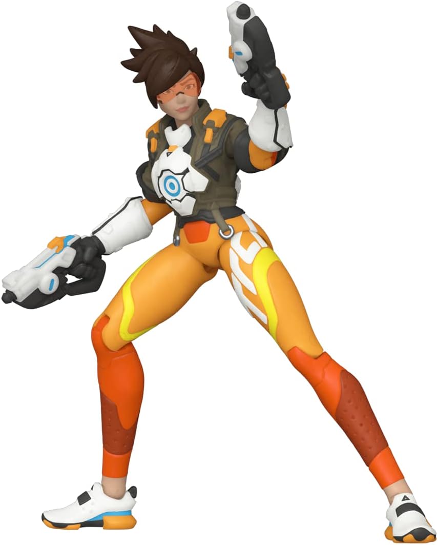 Funko Action Figure: OW 2- Tracer 3.75'' - Overwatch - Collectable Toy - Gift Idea - Official Merchandise - for Boys, Girls, Kids & Adults - Video Games Fans