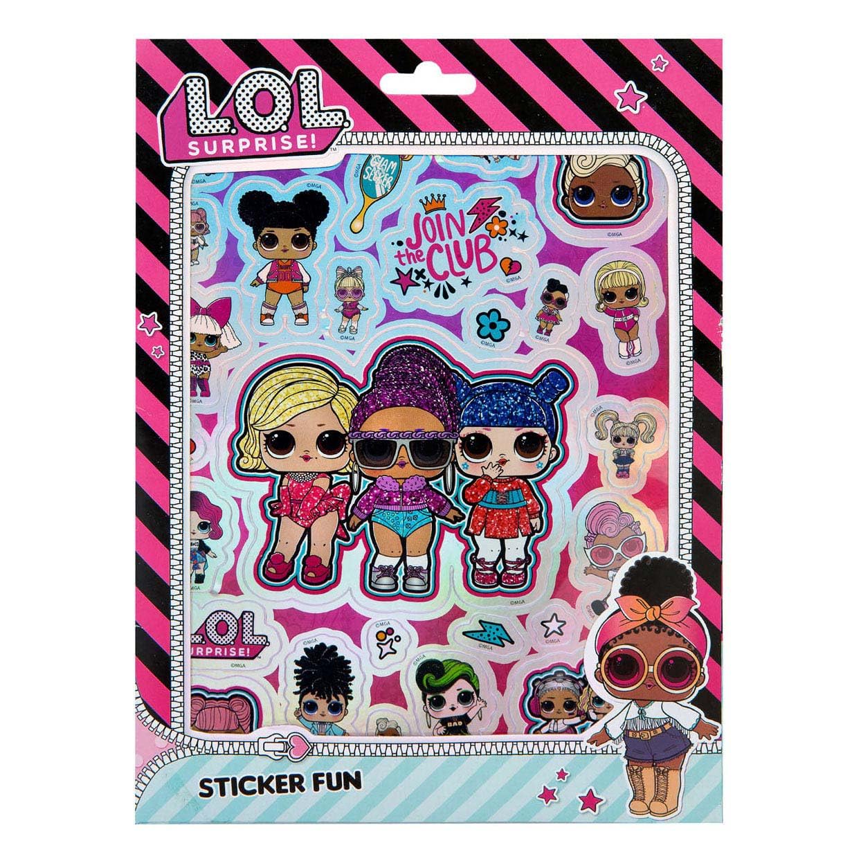 Undercover Sticker Fun Set