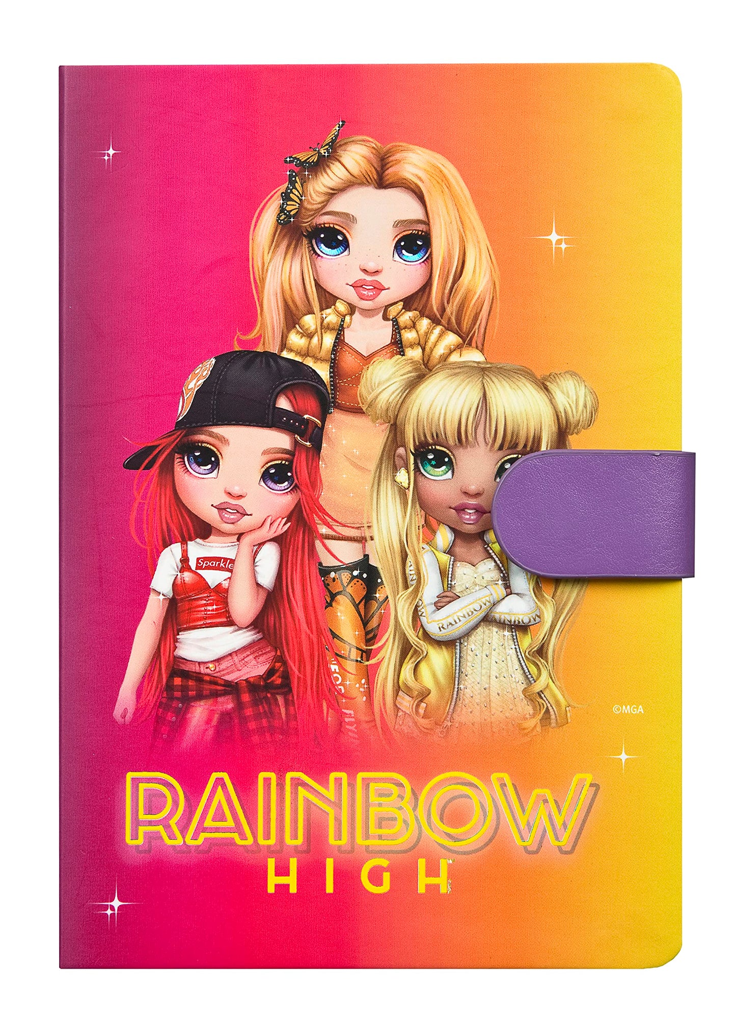 Undercover - Undercover Rainbow High Notitieboek met Magnetische Sluiting