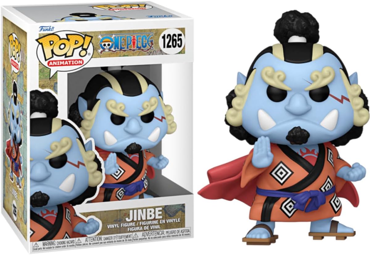 Funko Pop! Animation: One Piece - Jinbe with Chase (Styles May Vary