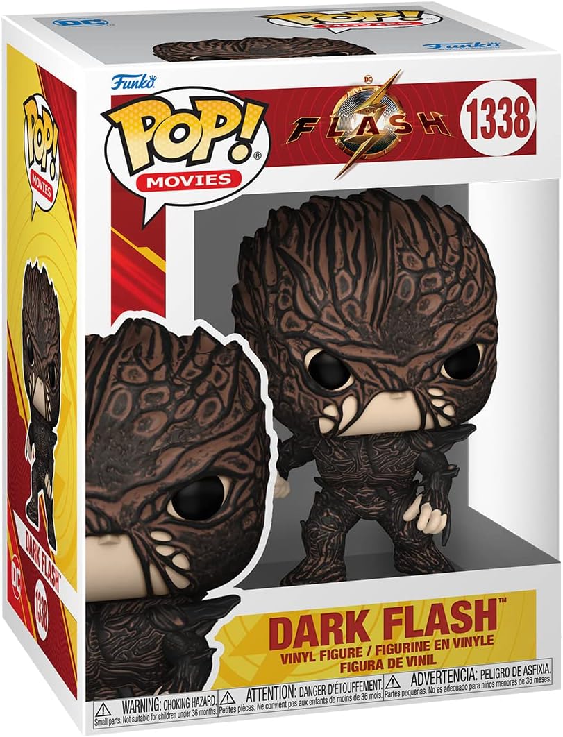Funko POP! Movies: DC - the Flash - Dark Flash - DC Comics - Collectable Vinyl Figure - Gift Idea - Official Merchandise - Toys for Kids & Adults - Comic Books Fans - Model Figure for Collectors