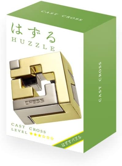 Eureka Huzzle Cast Puzzle CROSS - LEVEL 3