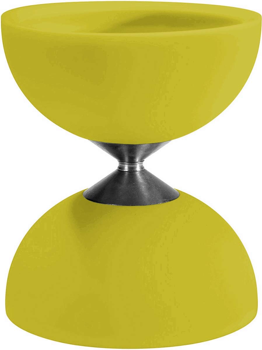 Eureka 515736 Acrobat 105 Rubber Diabolo, Yellow