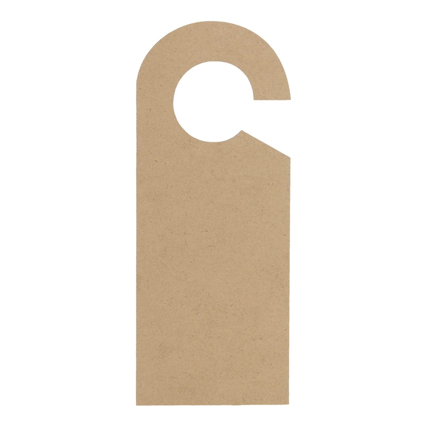 Wooden Door Hanger Open Plywood 25 x 10 cm